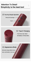 Juego De Vino Tinto Con Abrebotellas Eléctrico Inalámbrico Y Sellador De Vino Automático Decantador Barra Cocina Productos - details 8