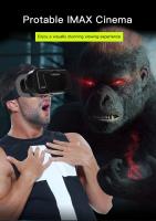 Gafas De Realidad Virtual VR Para TV Y Videojuegos Compatible Con iOS Y Android Gafas 3D Gafas De Realidad Virtual Con Controlador Sensor Inalámbrico Gafas Binoculares Para Smartphone - details 1
