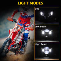 Faros LED Para Dirtbike Y Pit Bike Compatible Con GasGas EC 250 250F 300 350F 2021 2022 2023 Alta Baja Luz Y DRL Accesorios De Motocicleta - details 4