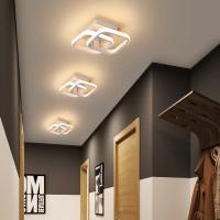 Luz de techo pequeña LED Modern Creative iluminación para interiores pasillo Balcón pasillos Fuente De Luz LED incluye no dimmable instalación semiflinal - details 2