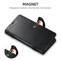 SUTENI Funda De Teléfono De Cuero Magnética Para iPhone Con Porta Tarjetas Diseño De Cierre En Forma De Concha Compatible Con Modelos Diferentes - details 13