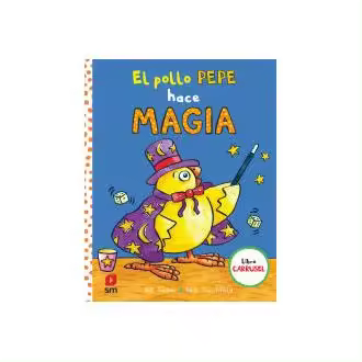Libro El pollo Pepe hace magia Parker Fundación Santa María-Ediciones SM - 1