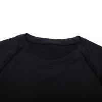 Camiseta De Compresión Para Hombre Fitness Entrenamiento De Correr En La Playa Secado Rápido Protección Contra Arrugas Sportswear De Gimnasio Manga Corta Ajustada - details 8
