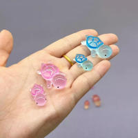 50PCS Mini Tortuga Luminosa Ornamento De Resina Para Niños Regalo Pequeño De Actividad De Fiestas Y Vacaciones Decoración De Escritorio - details 6