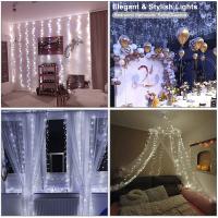 Luz De Encaje LED USB Para Dormitorio Decoración De Navidad Y Boda 3x3/3*2/3*1 Jardín De Hadas Instalación Self-Contained Fuente De Alimentación DC - details 5