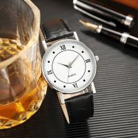 Reloj De Cuarzo Para Hombre De Cuero Y Aleación Moda Reloj De Pulsera Negocios Resistente Al Agua Estilo Casual - details 8