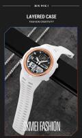 Reloj Deportivo Digital SKMEI 1655 Para Hombres Pantalla Dual Impermeable Estudiante Reloj De Pulsera Masculina 1251 Luz Trasera Resistente Al Choque Cronógrafo - details 3