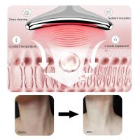 Dispositivo de belleza facial y cuello, producto multifuncional para el cuidado de la piel facial, masajeador facial y de cuello LED de 7 colores, adecuado para el cuidado diario de la piel en el hogar-GSL - details 1