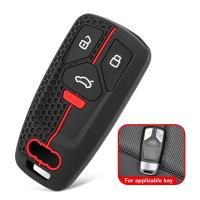 Cubierta De Llave De Coche En Silicona Para Audi A4 B9 A5 A6L S4 S5 S7 8W Q7 4M Q5 TT TTS RS Accesorios De Estilo Para Coche - details 1
