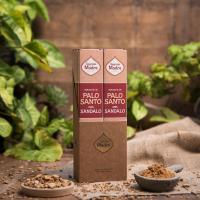 INCIENSOSHOP - 2 unidades de incienso de Palo Santo con Sándalo de Sagrada Madre hecho a mano con Amor en Argentina - details 2