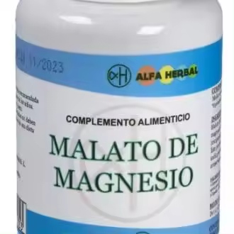 Alfa Herbal Malato de Magnesio 90 Cápsulas - 1