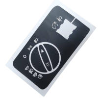 Juego De Pegatinas Para Reparar Las Luces Del Interruptor En Automóviles A3 8L 96-2003 Accesorios Interiores Para Coche - details 5