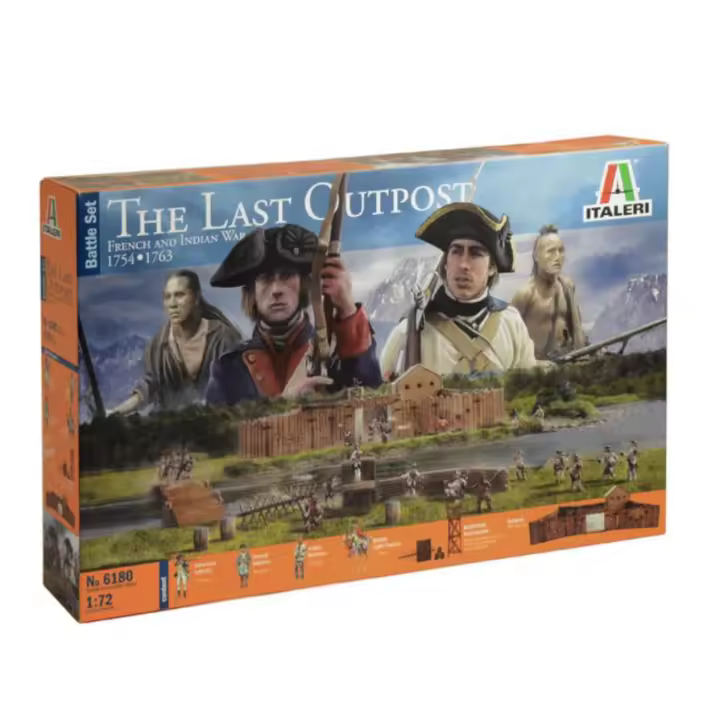 Italeri Set de Batalla 'the Last Outpost' Guerras Indias del Siglo XVIII ITA-6180 - 1