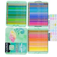 KALOUR Set De Lápices De Colores Profesionales 50/72/180/240/300 Pcs Lápices De Aceite Para Dibujos Y Pintura Artística Suministros Para Colorear - details 122