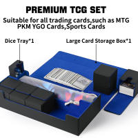 Caja De Almacenamiento Para Tarjetas TCGRestauro De 5 Manos O 700+ Tarjetas Individualmente Amontonadas Para MTG YuGiOh TCG Tarjetas De Deportes - details 5