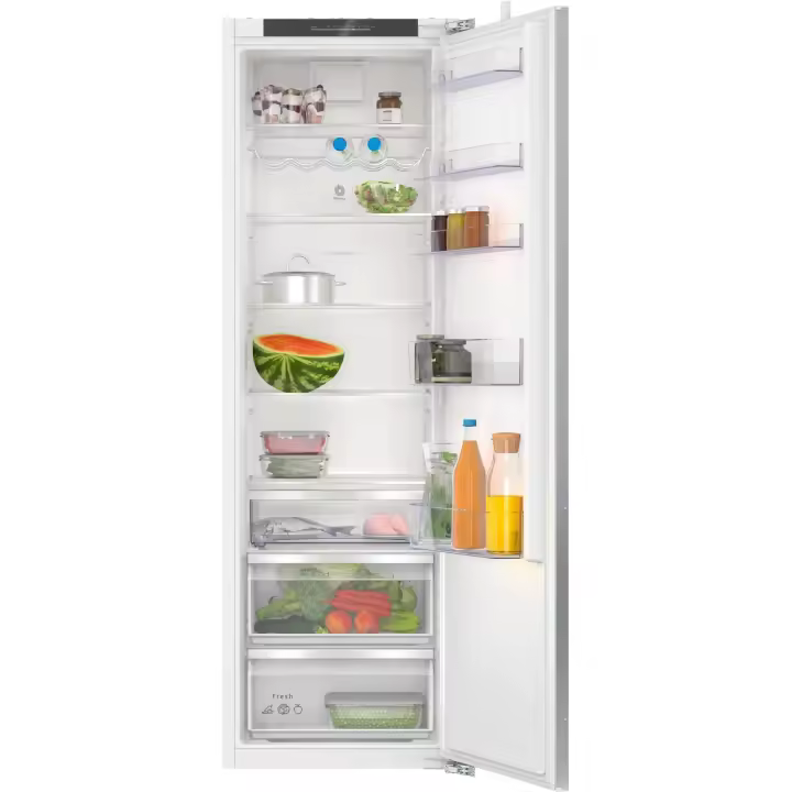 FRIGORÍFICO DE UNA PUERTA INTEGRABLE BALAY 3FID737S 310L CLASE D ALTO 177,2CM X 54CM EXTRAFRESH BLANCO - 1