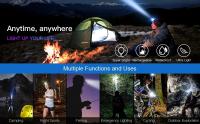 Lámpara De Cabeza Potente LED Inducción USB Recargable Con Batería Integrada Para Pesca Y Camping Hazer Luz Frontal COB Linterna Torcha - details 0