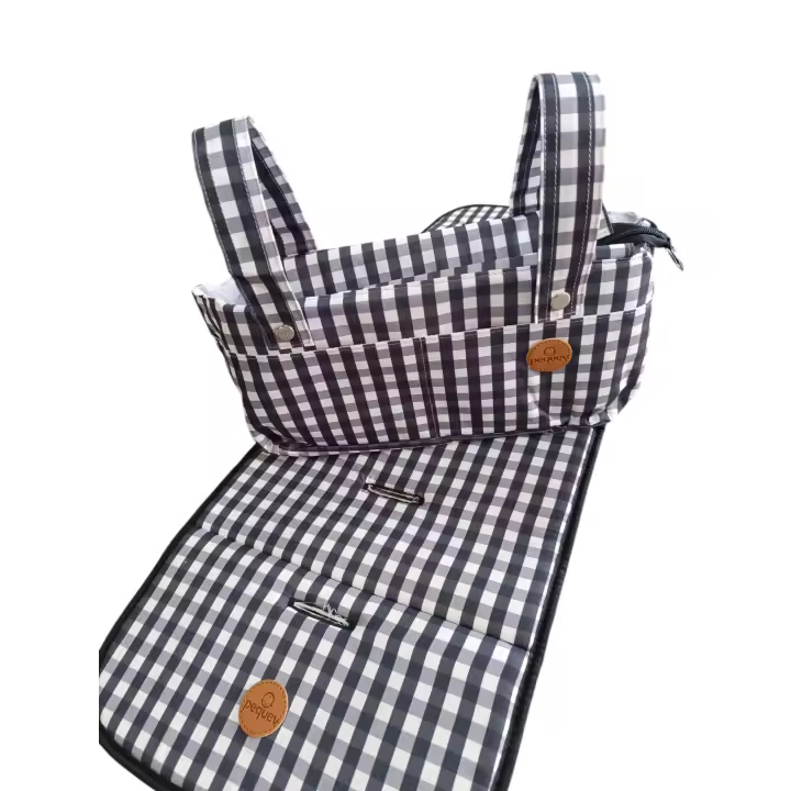 Pequev Set Bolso más colchoneta para silla de paseo - 1