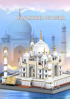 Mini Bricks De Ciudad Taj Mahal Famoso Edificio Micro Modelo De India Bloques Creativos Para Niños Y Adultos Regalo Ideal - details 0