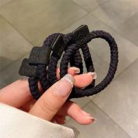 5Pcs Accesorios Para El Cabello De Mujer Estilo Coreano Scrunchies Elásticos Para Moños Y Colas De Caballo Multifuncionales De Rayón - details 2