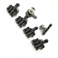 4Pcs Tornillos Y Cubiertas Para Placa De Matrícula Diseño 3D Dedo Del Medio Kit De Repuesto Para Marco De Placa De Coche Y Motocicleta Material De Aleación De Zinc Brillante - details 5