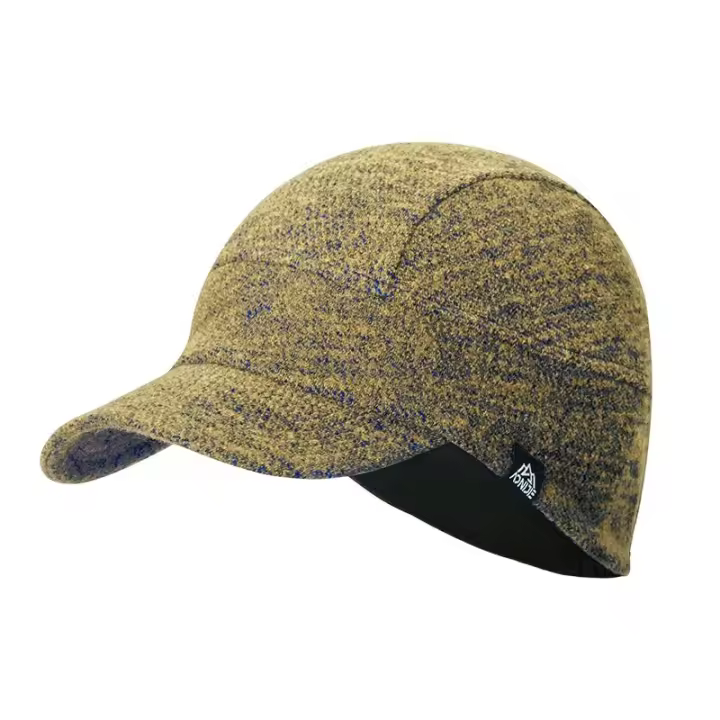 AONIJIE M33 Unisex Warm Wool Knitted Hat Short Brim Baseball Cap Soft Equestrian Cap Protect Ear Fall Winter For Running Hiking - 1
