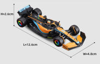 Modelo De Coche De Carreras Bburago 1:43 McLaren F1 MCL36 2022 Australian Grand Prix GP #3 Ricciardo #4 Norris Aleación Vehículo Die-cast Juguete De Carreras - details 3
