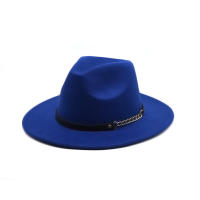Nueva Moda Invierno Otoño Imitación Lana Hombres Mujeres Sombreros Fedoras Jazz European American Cuello Redondo Sombreros Bowler - details 8