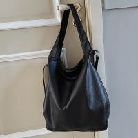 Bolso De Mano Grande Para Mujer Capacidad Grande Bolso Cruzado De Hombro Suelto Estilo Retro Casual Tote Bolsos De PU Con Lining De Poliéster - details 9