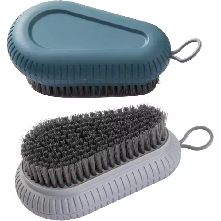 cepillos de uñas para limpiar las uñas, resistentes, con cuerda para colgar y cerdas. - 1