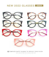 Gafas De Ojos De Gato Oversized Para Mujer KAMMPT Montura Vintage Redonda De Moda 2023 Ópticas Sin Receta Accesorios De Óptica - details 2