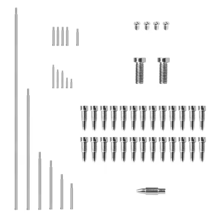 Kit De Herramientas Para Reparación De Saxofón Tenor 49 Piezas Accesorios De Instrumentos De Viento En Acero Herramienta De Rosca Conica Y Perforada Para Reparación De Saxofón - 1