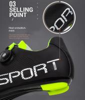 Zapatillas De Ciclismo Unisex MTB Con Cleat Para Hombre Y Mujer Zapatillas De Bicicleta De Montaña Planas Para Carreras Y Bicis De Carretera Spd Zapatillas Mtb - details 7