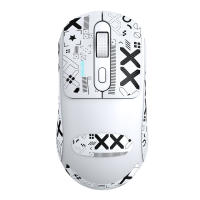 Ratón De Juego Inalámbrico Warvank X8 Recargable 500mAh Tipo-C Para Oficina Compatible Con Portátiles Y Computadoras De Escritorio - details 10