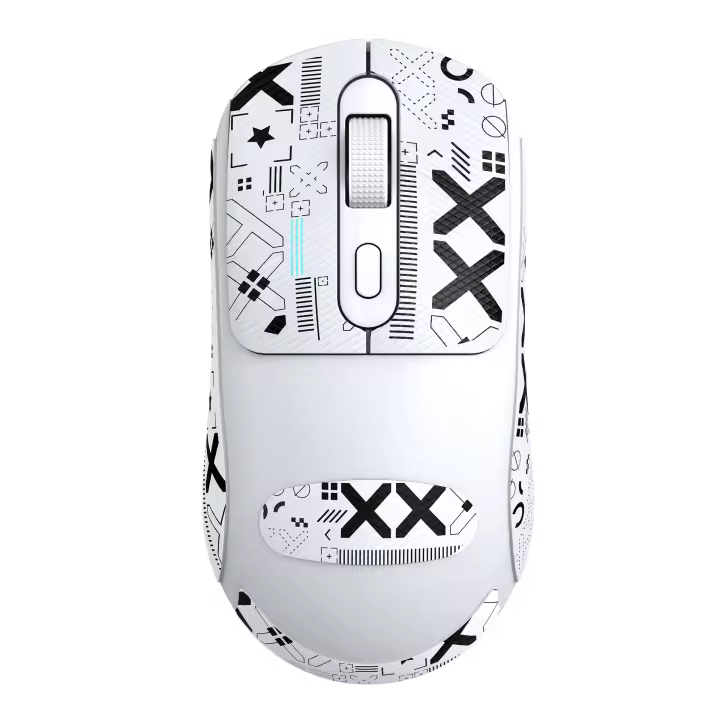 Ratón De Juego Inalámbrico Warvank X8 Recargable 500mAh Tipo-C Para Oficina Compatible Con Portátiles Y Computadoras De Escritorio - 1
