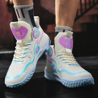 Zapatos De Baloncesto Para Hombres Ligeros Y Transpirables Tenis De Entrenamiento Unisex Con Suela Antideslizante Y Almohadillado Alta Top Para Correr Y Deportes - details 20