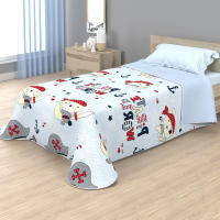 various - Colcha Infantil Fina de Verano y Primavera Sin Cojines. Ligera Colcha Estampada cubrecama de Microfibra.Colcha 180 x 260 cm para Cama Individual de 90 cm Diseño Unicornio Arcoiris,Perrito,Cerditos ect... - details 2