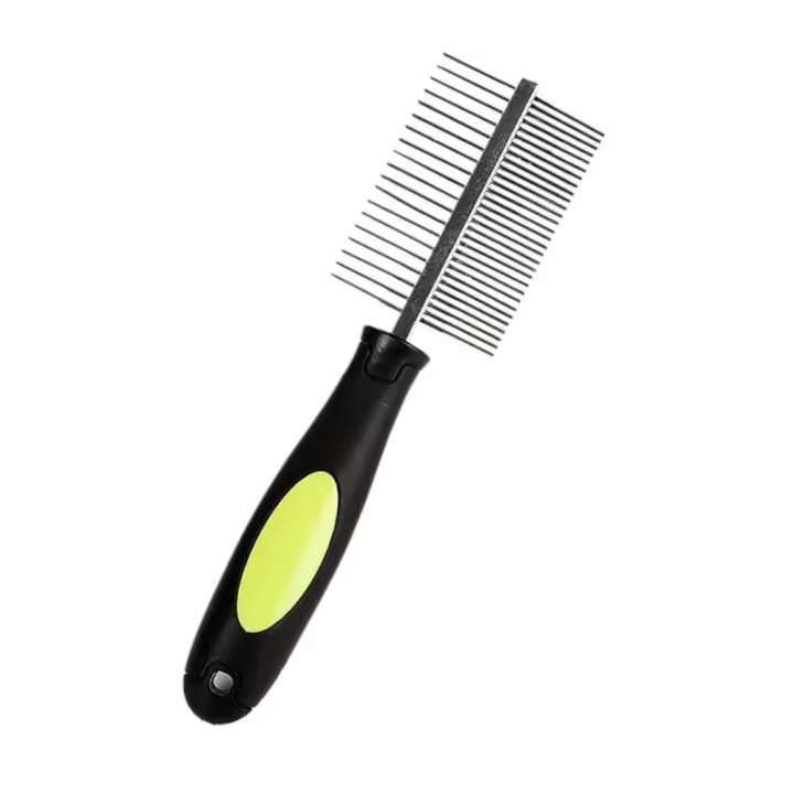 Cepillo para Perros y Gatos, Peine de Acero inoxidable, Cepillo para la Preparación de Mascota, Peine de Aseo Limpieza, Cepillo de Rastrillo para Mascotas - 1