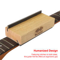 Filo De Luthier Muspor Para Guitarra Y Bajo 2 En 1 Fila De Bevel De Tres Puntos Y Noventa Grados Herramienta Para La Terminación De Los Fretes - details 3
