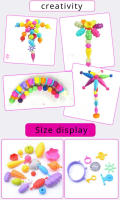 Kit De Joyería DIY Para Niñas Con Perlas Pop Creativas Y Colores Brillantes Para Crear Pulseras Y Accesorios De Moda Juguete Educativo Para Niños - details 9