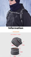 Set De 2 Piezas Gorro Y Bufanda Tejidos De Punto Para Invierno Para Hombres Y Mujeres Capucha Caliente De Poliéster Y Acrílico Gorras Bonnet Anti-frío - details 5