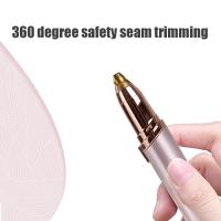 Borrador De Cejas Eléctrico Para Mujeres Pencil Shaper De Pelos Del Rostro Herramienta De Afeitado Painless Para Maquillaje - details 5