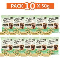 Yommy Pack De 50g-500g Barritas Rellenas Para Perros 50g/Paquete, Golosinas Sticks Para Perro, Delicioso Sabor A Rolls De Pollo, Cheddas Y Panceta, Carne Asada, Snacks De Piel Para Perros - details 5