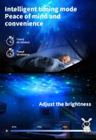 Proyector De Noche Para Niños Con Control Remoto Y Diseño Ajustable De 360 Grados Estrella Astronauta Nebulosa Galaxia Iluminación Incluye Baterías - details 19