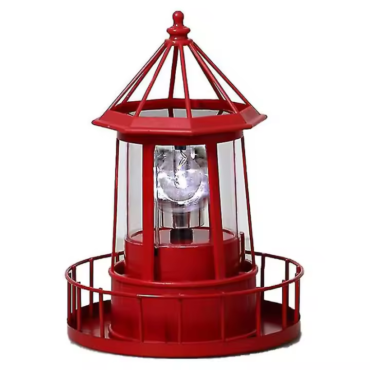 Faro accionado solar llevado, el patio giratorio de 360 grados enciende A - 1