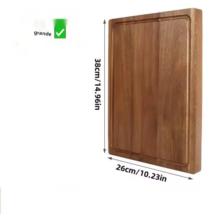 TK Tablas De Cortar De Madera De Encina Y Nogal Para Queso Y Carne Bloque De Corte Para Cocina Herramientas De Cocina - 1