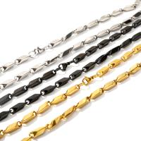 Collar De Acero Inoxidable HIYEE Para Hombres Y Mujeres Joyería De Moda Impermeable Y No Desvanecida Para Fiestas Y Bodas - details 2
