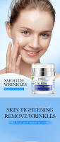 Crema reafirmante y lifting, crema hidratante para rostro, cuello y ojos, rica en colágeno, levanta la piel, reduce arrugas, repara la piel flácida, crema de mañana y de noche para mujeres y hombres. - details 0