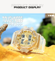 Reloj Deportivo Militar Para Hombre SANDA G-Style Resistente Al Agua Y Al Choque Con Pantalla LED Digital Y Cuarzo Reloj De Pulsera Masculino - details 19