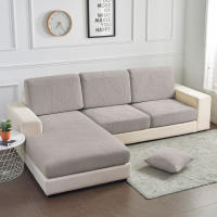 Cubierta De Sofá Impermeable En Tela De Jacquard Estirable Para Sala De Estar Cubierta De Asiento Para Hogar Y Hotel - details 12